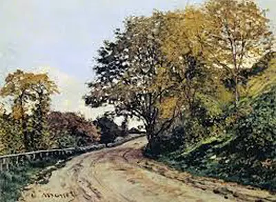 Road by Saint-Simeon Farm I Claude Monet